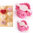 Pom-pom Maker 2x Size L s Heart Shape Craft Tool Plastic Baby Shower