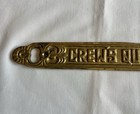 Vintage Solid Brass  crews Quarters  Door Sign Nautical Wall Decor 12 5   l