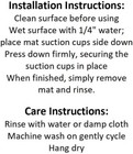 Deluxe Bathtub Mat Non Slip  Soft Foam Bath Mats For Bathroom Tub  Bathtub Mat W