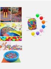 200 Pcs Baby Kids Ocean Ball Pit Balls Play Balls For Swim Pool Playpen Toys