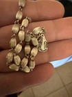 Vintage Small Sterling Silver Hand Made Rosary Beads