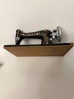 Vintage Singer Model 66 Style Miniature Sewing Machine     Black     Decorative 4  7