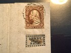3lb2 Us Carriers Stamp   Scott  3lb2  Penny Post  Boston    11   Cover