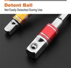 Impact Grade Socket Adapter Set Using Cr-v Steel  3  Extension Bit  3-piece