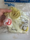 Panda Knits Vintage Pack Of 3 Double Ply Terry Bibs Yellow Vtg Baby Nos