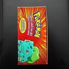 1999 Topps Pokemon Tv Series 1 Empty Display Booster Box Vintage Green Logo