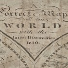A Correct Map Of The World 1810    Super Rare Find