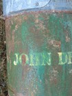 Antique John Deere Planter Seed Hopper Flower Pot Implement Farm Equipment 