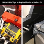 Python Cable Lock For Trail Camera Outdoor Equipment Locking Security Adjustable