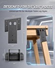 4 Pack Deer Stand Brackets 4x4  Powder Coated Outdoor Compound Angle Bracket