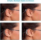 12 Pairs Eyeglasses Ear Grips  Anti Slip Eyeglass Retainer  Premium Silicone Ea