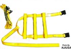 Set Of 2 Tow Dolly Straps Basket Strap W  Flat Hook Heavy Duty Yellow Car Tire 