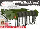 Lanmo Lm-35003 1 35 Wwii Us Army Sherman Mki    crab   mine Flail System