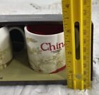 Starbucks Mini Cup Xian China Demitasse 3 Fl Oz 2017 Gift Set Collector Series