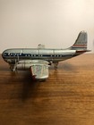 Rare 1965 United Stratocruiser Litho Tin Friction Toy Jet Plane Nomura Japan
