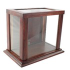 Antique Wood   Glass Countertop Display Case