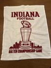 Indiana Football Big 10 Championship Rally Towel Lucas Oil Stadium Hoosiers