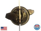 Wwii Aluminum Grave Marker  Cemetery Memorial Flag Holder  Veteran Plaque  Ma