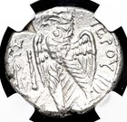 Judaea  Caesarea Maritima  Titus  Silver Tetradrachm Fall Of Jerusalem Ngc Ch Vf