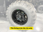 2022-2026 Polaris Ranger Xp 1000 Oem Black Rear Rim 14x8 Wheel  cap 1526026-458