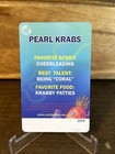 Spongebob Squarepants - Arcade - Coin Pusher Cards - Pearl Krabs No Barcode