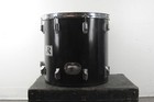 1980s Rogers Xp8 16x16 Jet Black Pearl Floor Tom