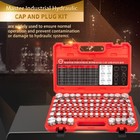 160 Pc Jic And Orfs Master Industrial Hydraulic Cap And Plug Hose Tube And Pipe