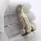 Vintage Italian Handmade Genuine Silver Large   Rare Penguin Figurine Sculpture