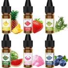 Food Flavoring Oil - Concentrated Candy Flavors  6 Liquid Lip Gloss Flavoring