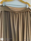 Doublju Tan Maxi Skirt High Waist 3x