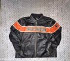 Harley Davidson Victory Lane Men s 5xl Distressed Leather Jacket 98057-13vm Guc