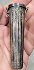 Antique Victorian Vesta Match Matchsafe Silverplate Ornate