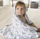 Burt s Bees Baby Hooded Towels Organic Cotton Super Soft Terry 100  Cotton New