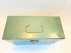 Vintage Excelsior Personal Metal Steel Storage Case Cabinet Box Green - No Key
