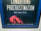 Conquering Procrastination Neil Fiore Audio 6 Cd Nightingale Conant 