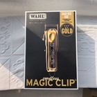 Wahl 5 Star Gold Cordless Magic Clip 8 Premium Guides   Charging Stand 08148-700
