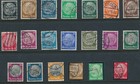 Lot-r Stamp Germany Wwii 3rd Reich Hitler Hindenburg Selection U