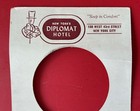 Vintage New York Diplomat Hotel  do Not Disturb  Door Hanger Sign 
