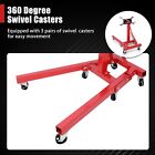 3000lbs Engine Stand Motor Hoist Dolly 360 Degree Adjustable Mounting Head