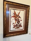 Amy Brown Fairy Fairie Framed Print 8    X 10    Autumn Wings 2001 - Out Of Print