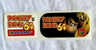 10 Vintage Htf 1994 Super Nintendo Donkey Kong 64 Promo Stickers   Free Ship 