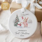 Personalized Baby s First Christmas Ornament  Custom Newborn Keepsake Gift 2025