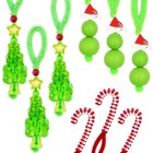  30pcs Christmas Crafts Beaded Ornament Kit For Adults  Including 6 Pcs Tree  