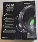 Pdp Lvl40 Wired Stereo Gaming Headset For Xbox One - Black Ga  new Sealed 