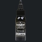 Element Tattoo Ink 1oz Bottle - Pick Color Black Gray Brown Blue Green Red Pink