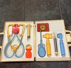 Vintage 1977 Fisher Price Medical Kit Doctor Nurse Kit Play 936 Complete