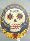 Lot 100 Modelo Beer Coaster Sugar Skull      Celebra Dia De Los Muertos Oval New