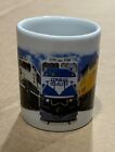 Conrail Train Em gm Co Brand Mug  Railroad Coffee   Tea Drinkware  Hard To Find