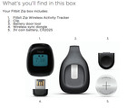 Fitbit Zip - Wireless Fitness Activity Tracker - Fb301  W  New Battery Black