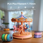4kg 3d Printer Filament Pla Plus 1 75mm  Neatly Wound Pla Filament 1 75mm Pro   